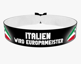 EURO 2024 - Italien wird Europameister Stoffarmband