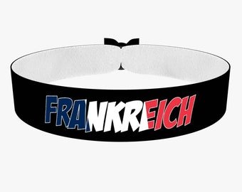 EURO 2024 - Frankrijk stoffen armband