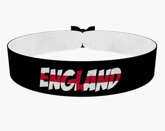 EURO 2024 - Engeland stoffen armband