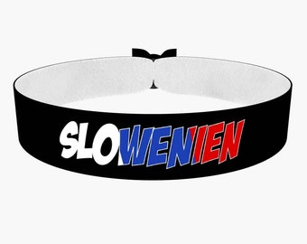 EURO 2024 - Slowenien Stoffarmband