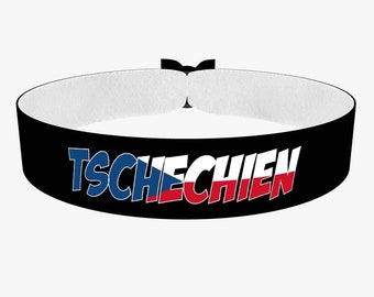 EURO 2024 - Tsjechische stoffen armband