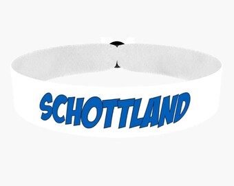 EURO 2024 - Schottland Stoffarmband