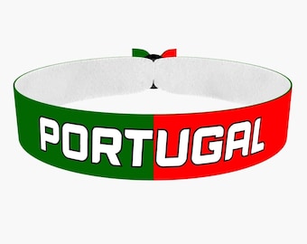 EURO 2024 - Armband van stof met Portugese vlag