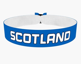 EURO 2024 - Scotland Flagge Stoffarmband