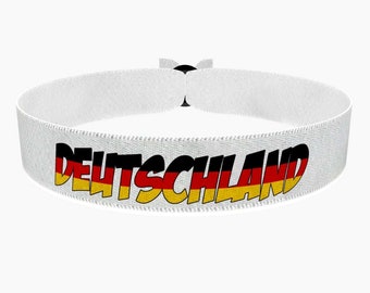 EURO 2024 - Duitsland stoffen armband