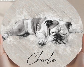Pet painting, pet portrait, watercolor pet painting, Custom Dog Portrait, Custom pet Portrait, pet gift, Dog Painting, pet memorial gift