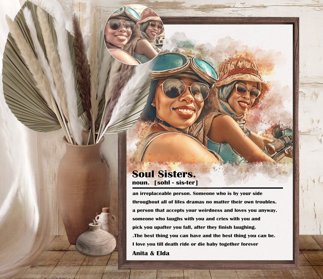 Soul Sister Definition Personalized Gifts for Her Best Friend Birthday ...