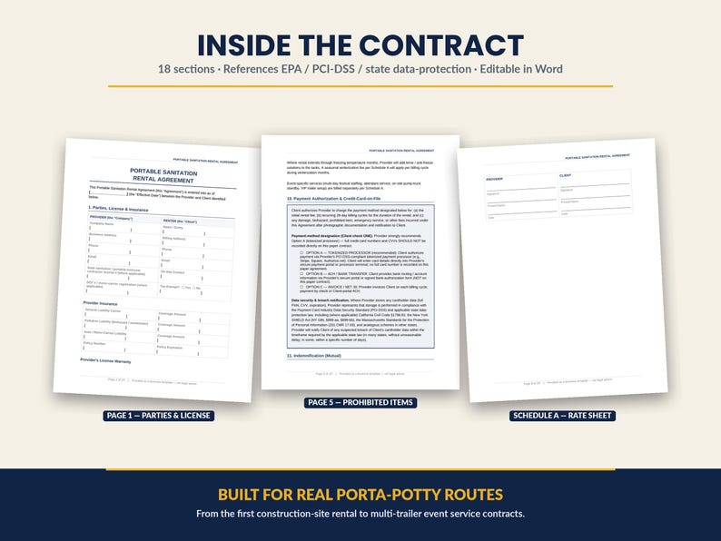 Hdfc Name Addition Form.pdf Porta Potty Rental Contract | Portable Toilet Agreement | Sanitation ...