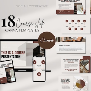 Diapositivas de creación de cursos Diapositivas de seminarios web Diapositivas de cursos de Canva Diapositivas de cursos editables Plantillas de talleres Diapositivas de negocios Curso editable
