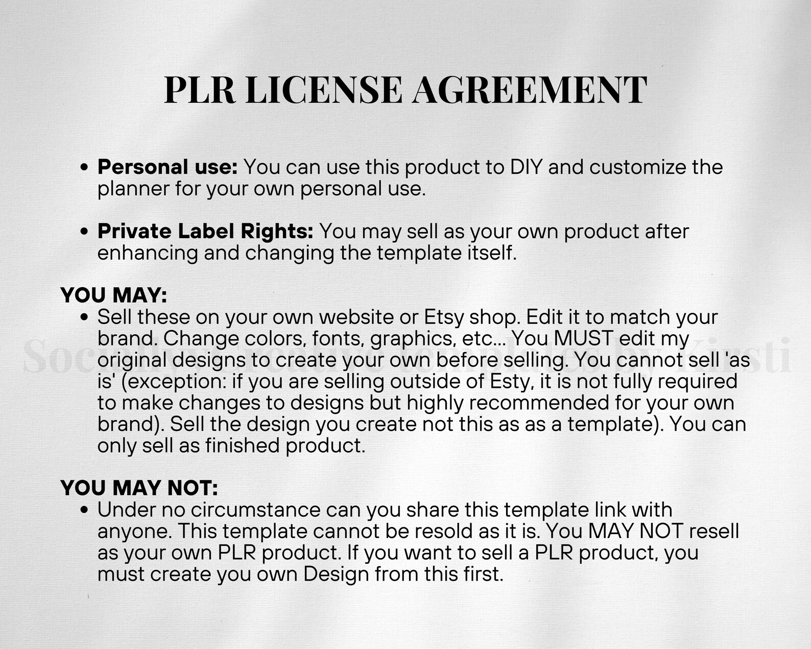 PLR Ebook Template PLR Workbook Template Ebook Template for