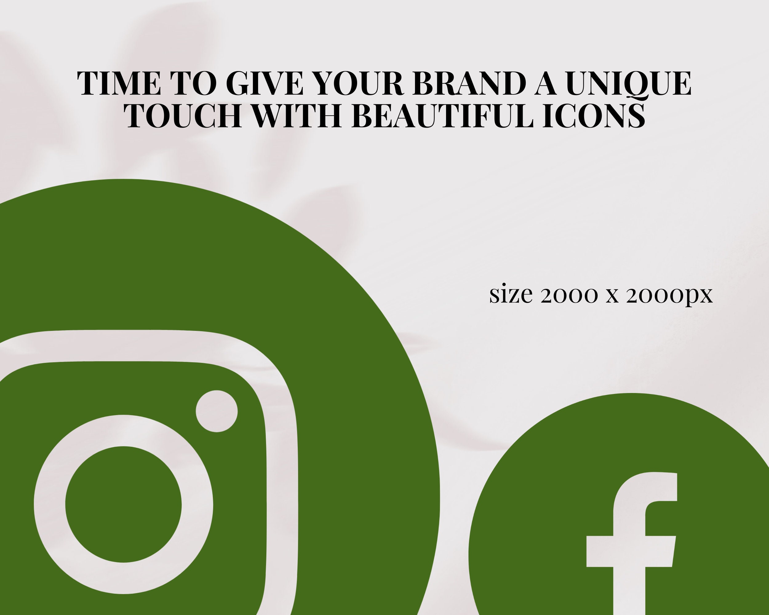 Green Social Media Icons SVG Social Media Icon Pack - Etsy