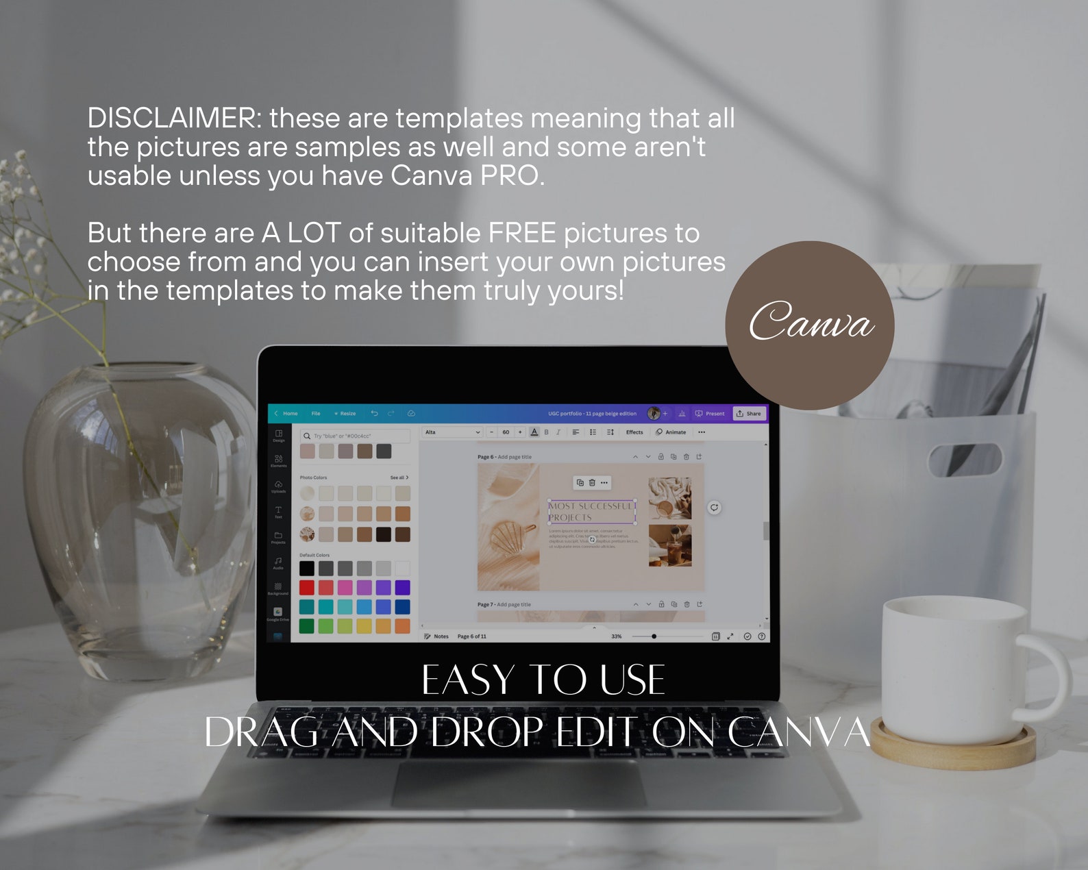 Ugc Example Cv Editable UGC Portfolio Template | Content Creator Resume | Beige Media ...