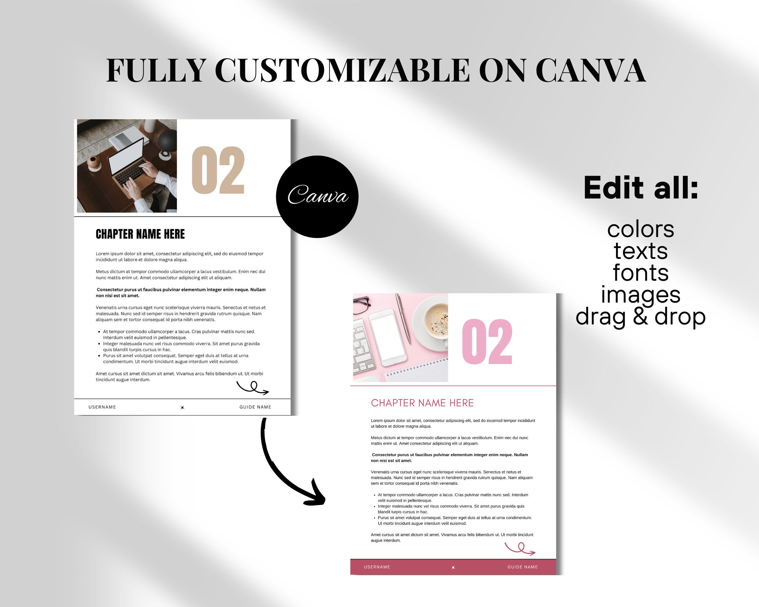 Editable Lead Magnet Template Canva Freebie Template Email Marketing ...