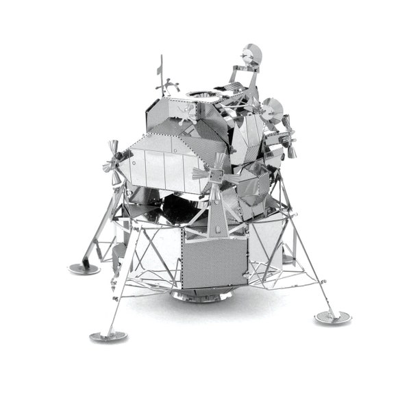 APOLLO LUNAR MODULE Space Craft Metal Model Kit 3d Puzzle Gadget Fathers Valentines Day Gift Idea