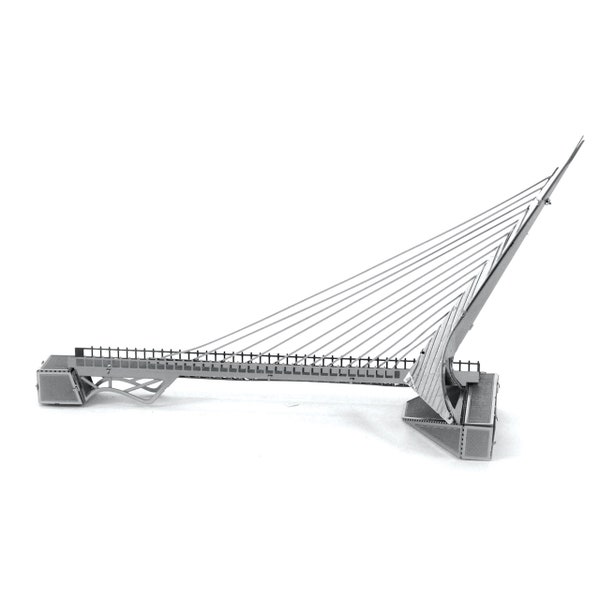 Sundial Bridge Buildings Landmarks Monuments Metal Model Kit 3d Puzzle Gadget Fathers Valentines Day Gift Idea