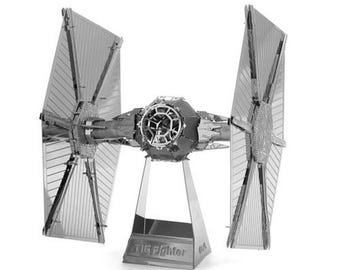 Star Wars Standard Imperial Tie Fighter Craft Metal Model Kit 3D-puzzelgadget Vaders Valentijnsdag Cadeau-idee