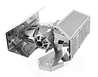 Hobby Ruimte Star Wars Darth Vader Tie Fighter Craft Metal Model Kit 3d Puzzel Gadget Vaders Kerstdag Cadeau-idee