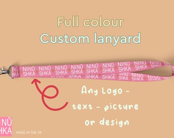 Lanyard personalizzati a colori - Porta badge personalizzabili