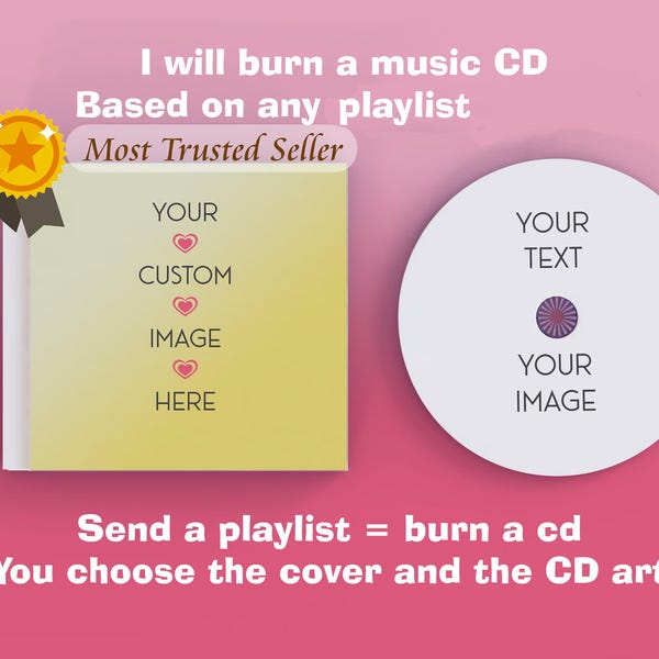 Custom Cd Cases Etsy