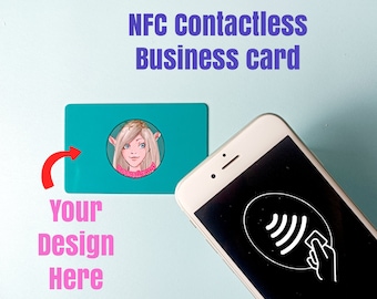 Premium custom PVC NCF smart cards, Easy networking for business. Custom card printed PVC