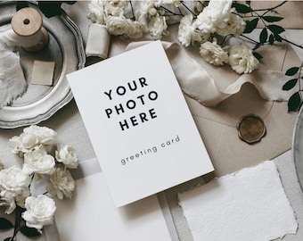 Create Your Own Personalized Card - Handmade in the UK - Gold Foil Card, 3D, Embossing/ debossing