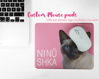 Tappetino per mouse con foto personalizzata: decorazioni per scrivania personalizzate