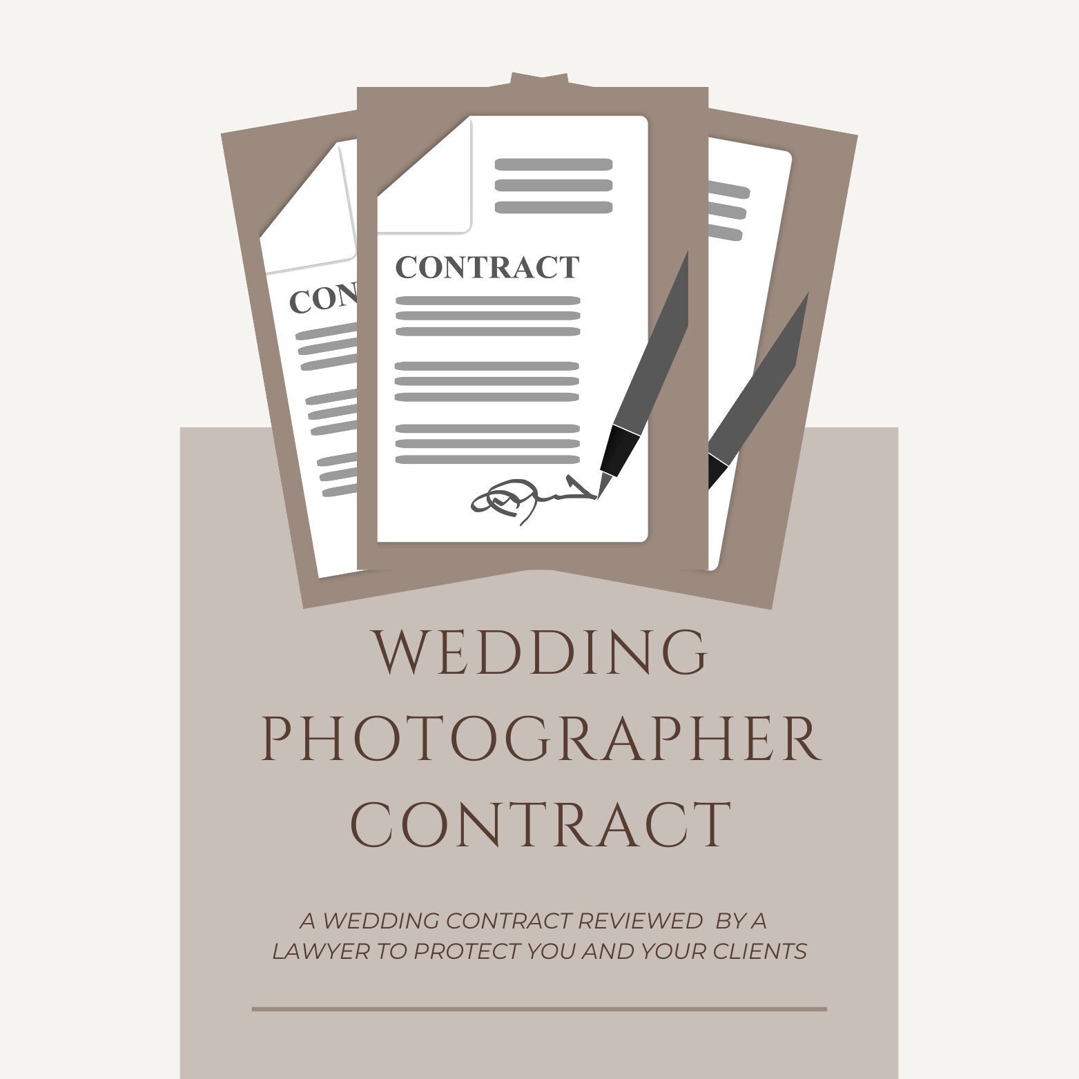 Wedding Photographer Contract Template - Etsy