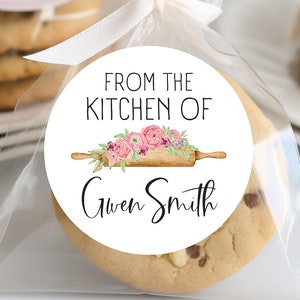 Personalized Stickers, Business Bakery Stickers, Bakery Business Stickers, Custom Baked Goods Label, Labels for Homemade Baked Goods