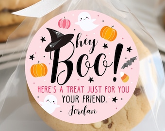 Fun Halloween Stickers, Personalized Halloween Party Favor Stickers, Customized Halloween Stickers, Party Favor Label, 4 sizes, Printed