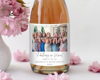Etiquetas de vinho com foto personalizadas, etiquetas de vinho de despedida de solteira personalizadas, etiquetas de vinho de aniversário personalizadas, etiquetas de vinho impressas com foto personalizada