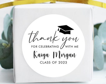 Adesivos personalizados, adesivos para festa de formatura, adesivos de anúncio de formatura, etiquetas de envelope de formatura, adesivos de formatura personalizados