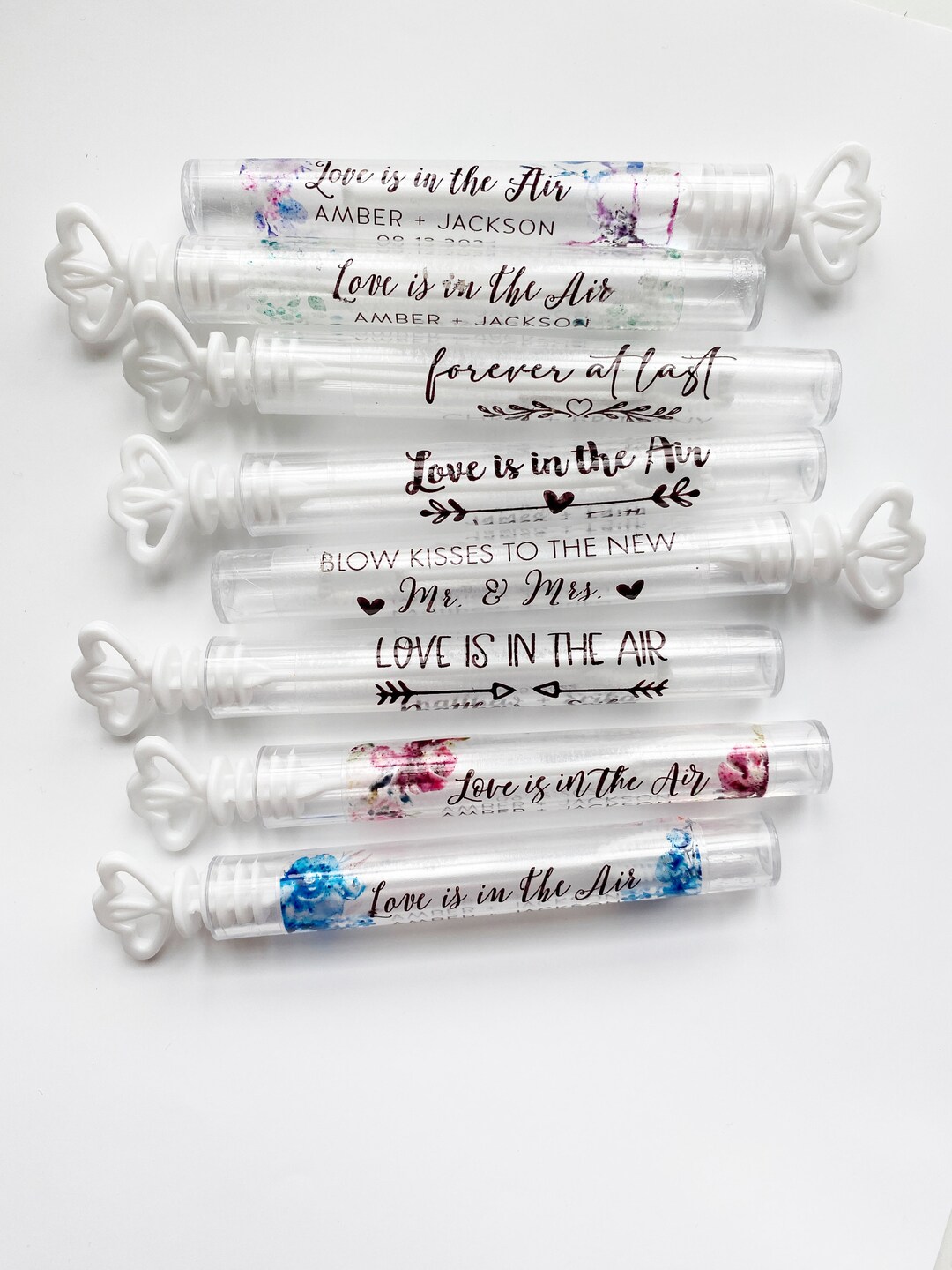 Personalized Bubble Wand Labels, Bubble Stickers, Wedding Bubble Favor