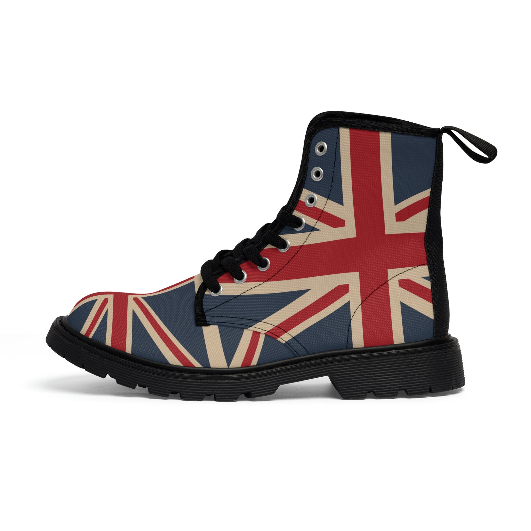 Union Jack Boots for Men Coronation Boots Men's Britain Etsy