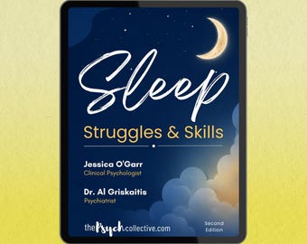 Sleep Workbook PDF | CBT-I and Insomnia Guide | Sleep Hygiene eBook | Instant Download