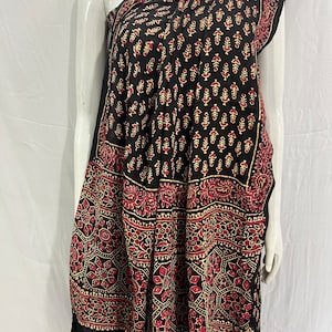Pure Modal Ajrakh Dupatta