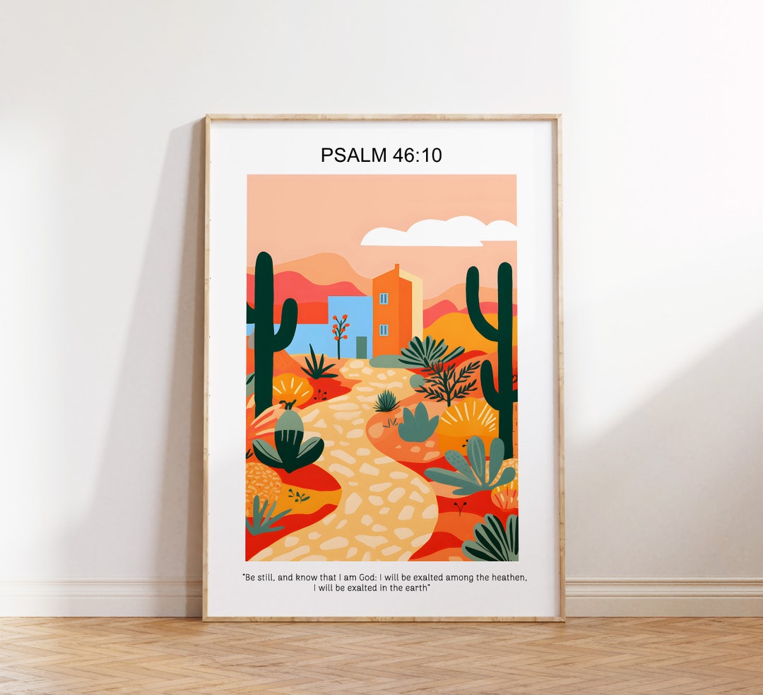 Christian Wall Art Print, Religious Poster, Digital Faith Poster, Bible ...
