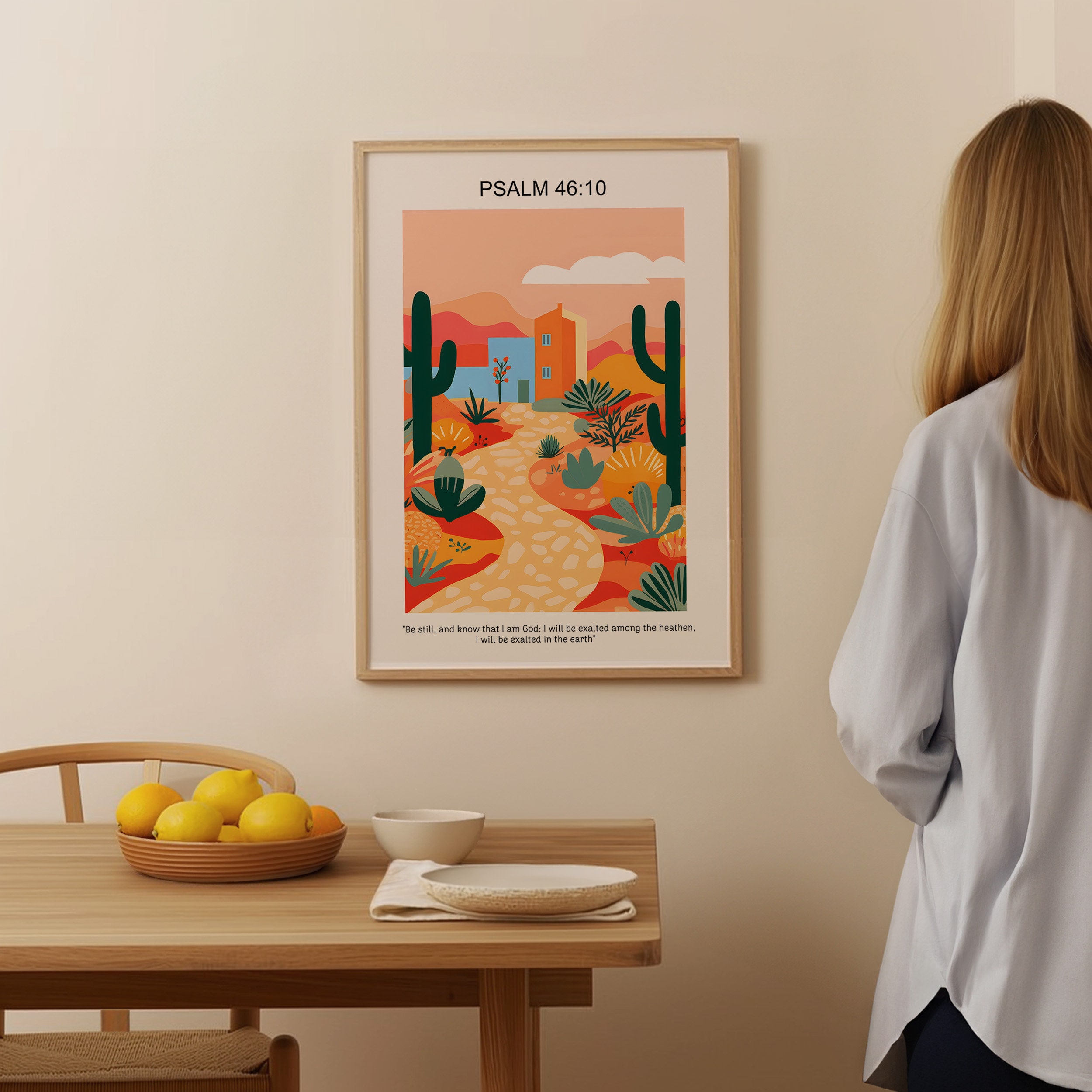 Christian Wall Art Print, Religious Poster, Digital Faith Poster, Bible ...