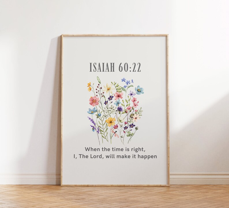 Christian Scripture Wall Art Print Isaiah Poster Christian Poster Christian scripture wall art print isaiah poster christian poster