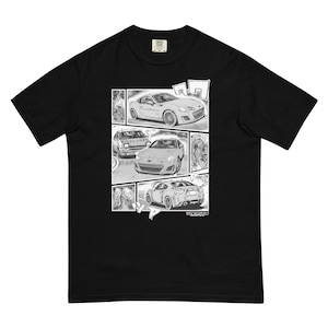 Camiseta unisex GT86BRZ v AE86 Hachi Roku GR86 BRZ FRS GT86 Initial D Takumi Fujiwara Drifting Regalo para hombre