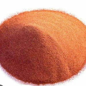 Pure copper metal powder 99.99% extracted from copper sulphate