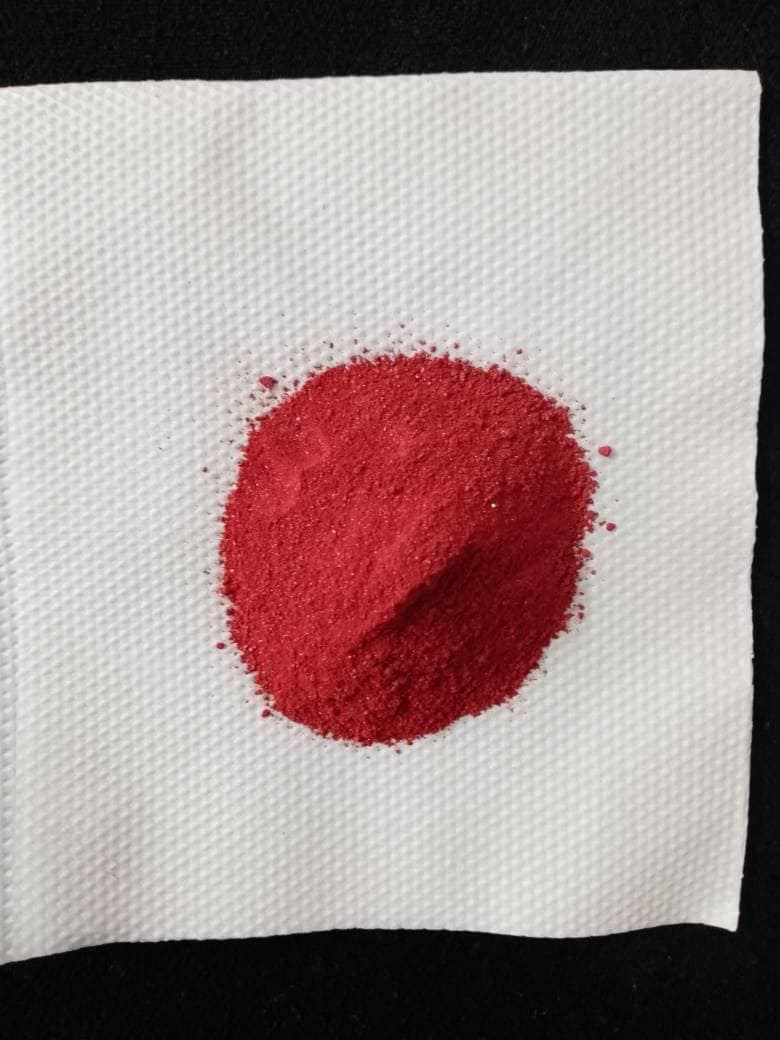 Cinnabar Red Mercuric Sulphide HgS Red Pigments