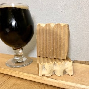 Natural Chocolate Cake Ale Soap