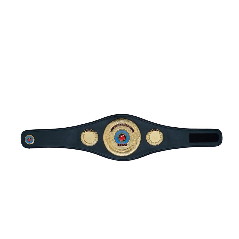IBO International Boxing Organization Championship Title Replica Belt
