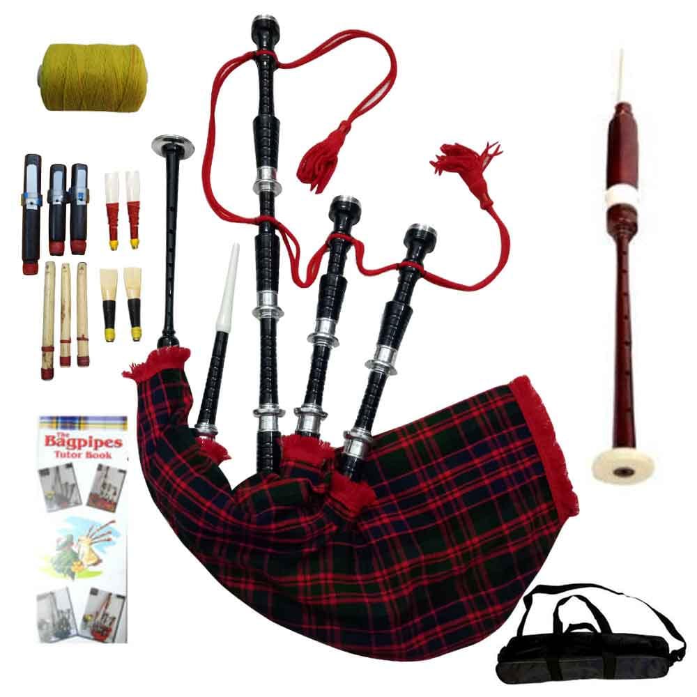 Bagpipes for Beginners Adult Full Size Various Tartan Air Bag Cover