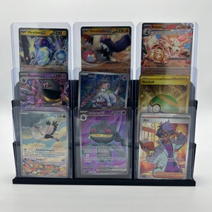 Kaarthouder standaard voor 9 TCG-kaarten in een toploader - Pokemon, Magic, Disney, YuGiOh