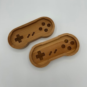 2x SNES Controller Snack Box Snack Bowl Snack Plate Super Famicon Serving Bowl Super Nintendo