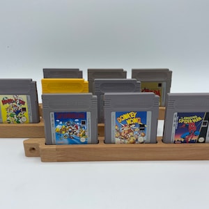 3x ウォールストリップ ウォールマウントウォールシェルフ 3 任天堂ゲームボーイカラー/アドバンス/クラシックゲーム用