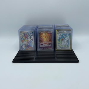 Soporte para tarjetas 99 cartas l TCG l Toploader l Pokemon l Magic