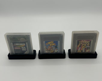 3x stand for Nintendo Gameboy Classic Color game in protective case l stand