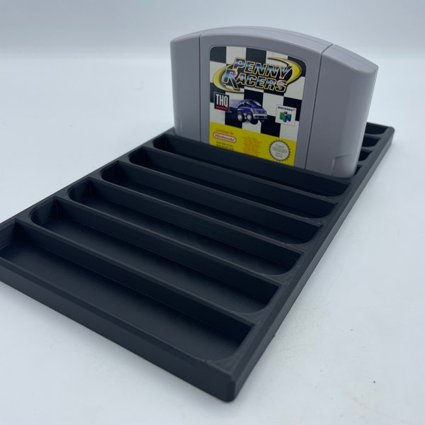 Stand for 10 Nintendo 64 Games - N64 - Storage - Stand - Retro